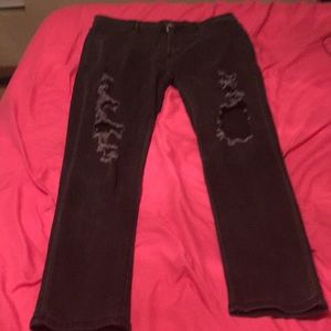 They are ripped and an XL